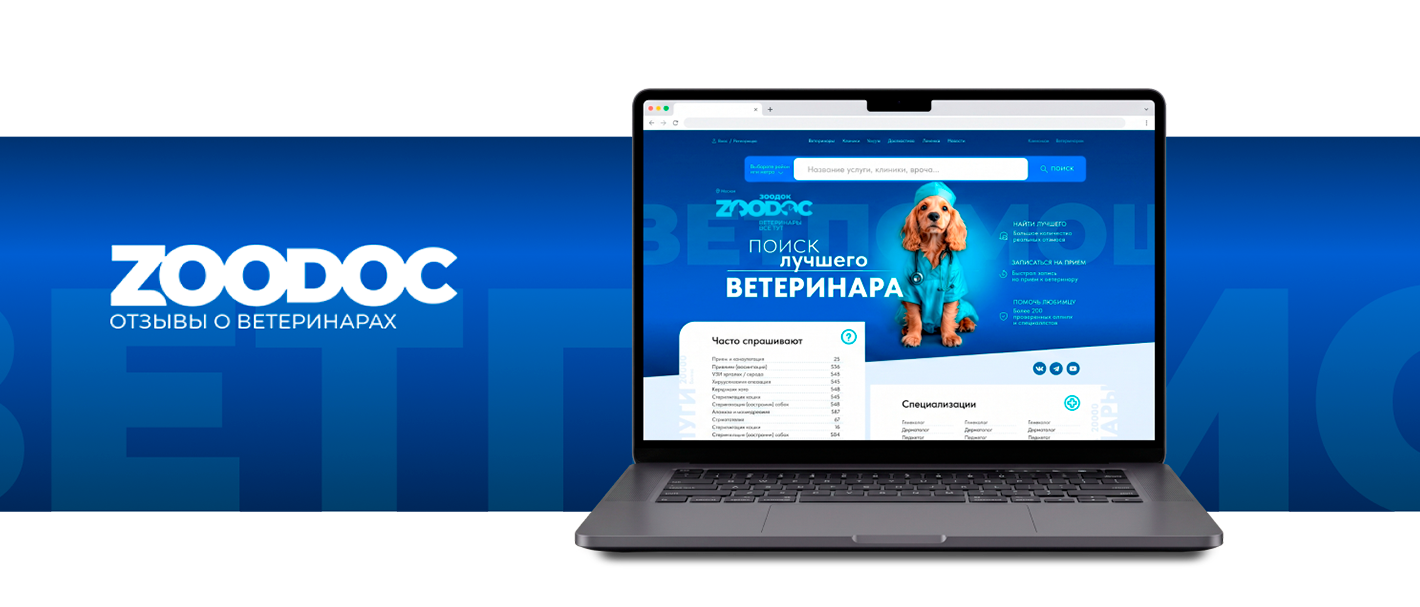 Изображение страницы Как работает ZOODOC